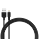 Momax Zero Lightning to USB-A 1M 連接線 (黑)