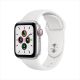 Apple Watch SE 40mm GPS (鋁金屬錶殼: 銀色) (運動錶帶: 白色)