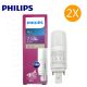 2X 飛利浦 2針 PLC [7.5W] LED 慳電燈管 3000K 暖白光 Philips PL-C