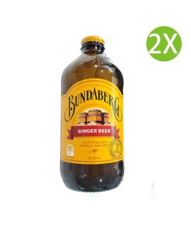 澳洲製 2X  Bundaberg薑啤 賓得寶薑啤 Ginger Beer(375ml x 2)