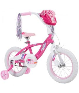 Glimmer 14inch Quick Connect Bike - Pink