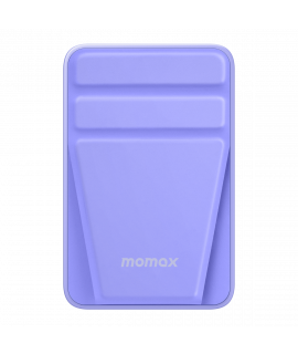 MOMAX Q.Mag Power 9 磁吸無線充流動電源連支架 5000mAh (紫色) IP109U
