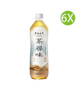 6X 台灣製 黑松茶尋味台灣青茶 四季春茶 無糖茶 (590ml x 6) [1424]