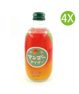 4X 日本製 芒果味梳打水 (300ml x 4)