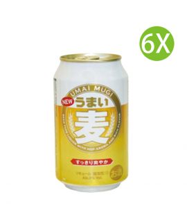 6X 日本麥啤酒 易入口 麥味香滑 (330ml x 6)