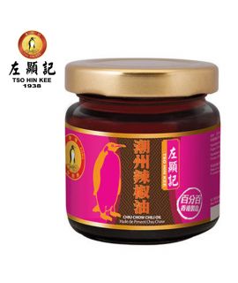 左顯記 - 香港製 潮州辣椒油 91g