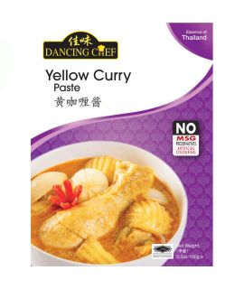 新加坡佳味 泰式黃咖喱醬 100g - 不含味精, 人造色素, 防腐劑