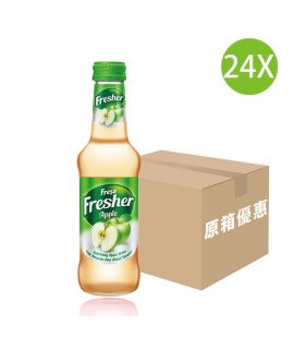24X Fresa 瓶裝汽水 青蘋果味 250ml [原箱]