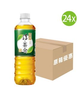 【原箱24支】銀毫茉莉綠茶飲料 (無糖) 膠樽裝 500ml