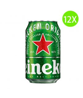荷蘭製 喜力12X 罐裝啤酒(330ml x 12罐 盒裝) fea. 007占士邦  原箱