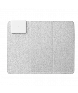 MOMAX Q.Mouse Pad 3 二合一無線充電滑鼠墊 (20W) (淺灰色) 